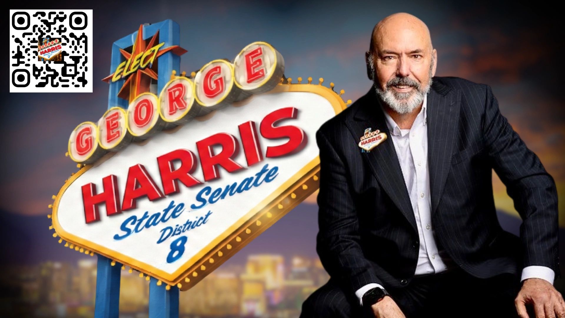Vote George Harris for State Senate District 8