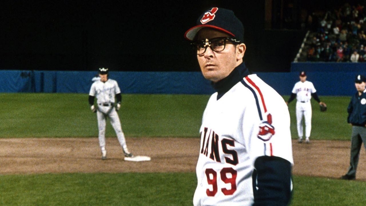 Download Major League Movie starring Charlie Sheen and Tom Berenger on the  baseball field Wallpaper