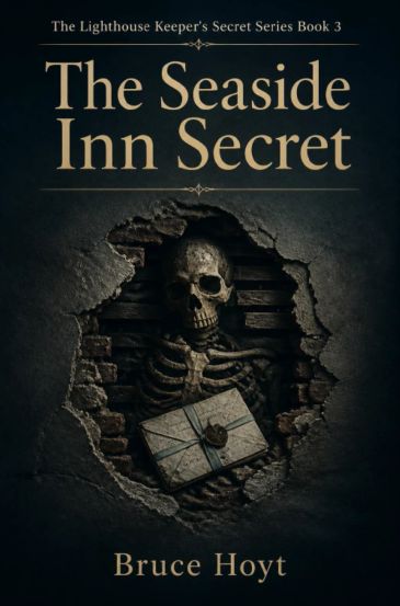 Book cover showing a skeleton holding a sealed letter.