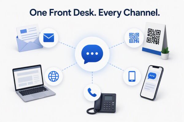 Centralized communication across various channels.