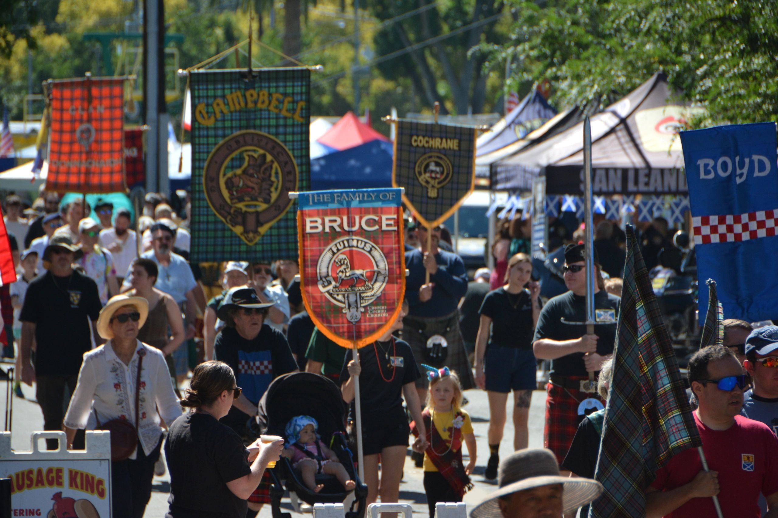 Scottish Highland Gathering & Games (160th) at Alameda County Fairgrounds, Pleasanton