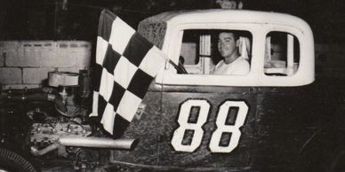 Frankie Thompson #88 race card driver