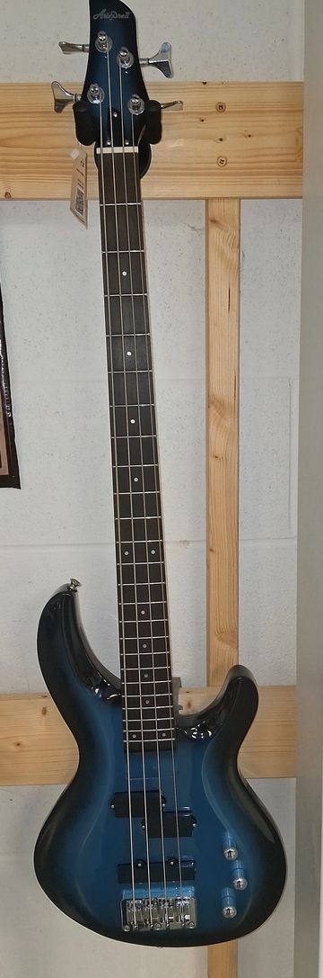 New.  Aria IGB Metalic blue