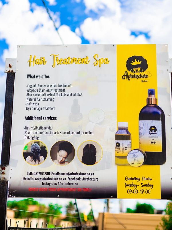 Hair treatment spa