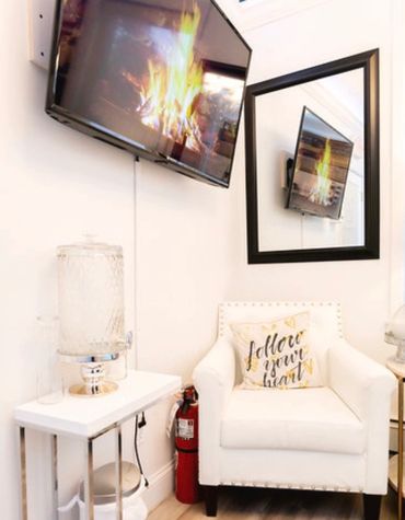 Relaxing Lounge of Beauty Buffet NYC