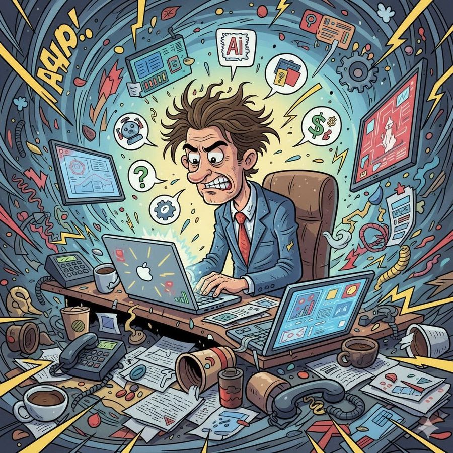 Beating AI FOMO illustration