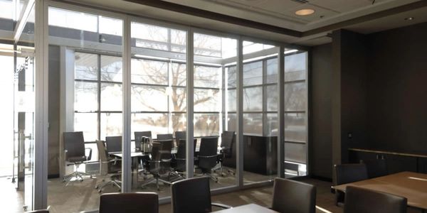 Interior or Exterior Moving, folding, sliding glasswalls to open up your space, create daylighting