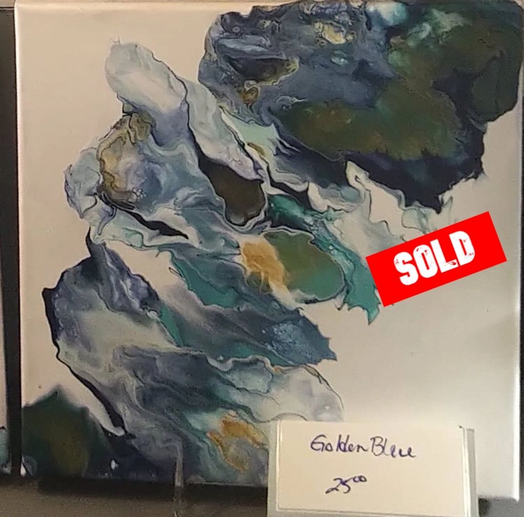 Golden Blue
Acrylic on Grade 1 Wrapped Canvas
SOLD