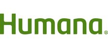 Humana logo in green font on white background.