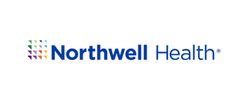 Logo of Northwell Health with colorful triangular pattern and blue text.
