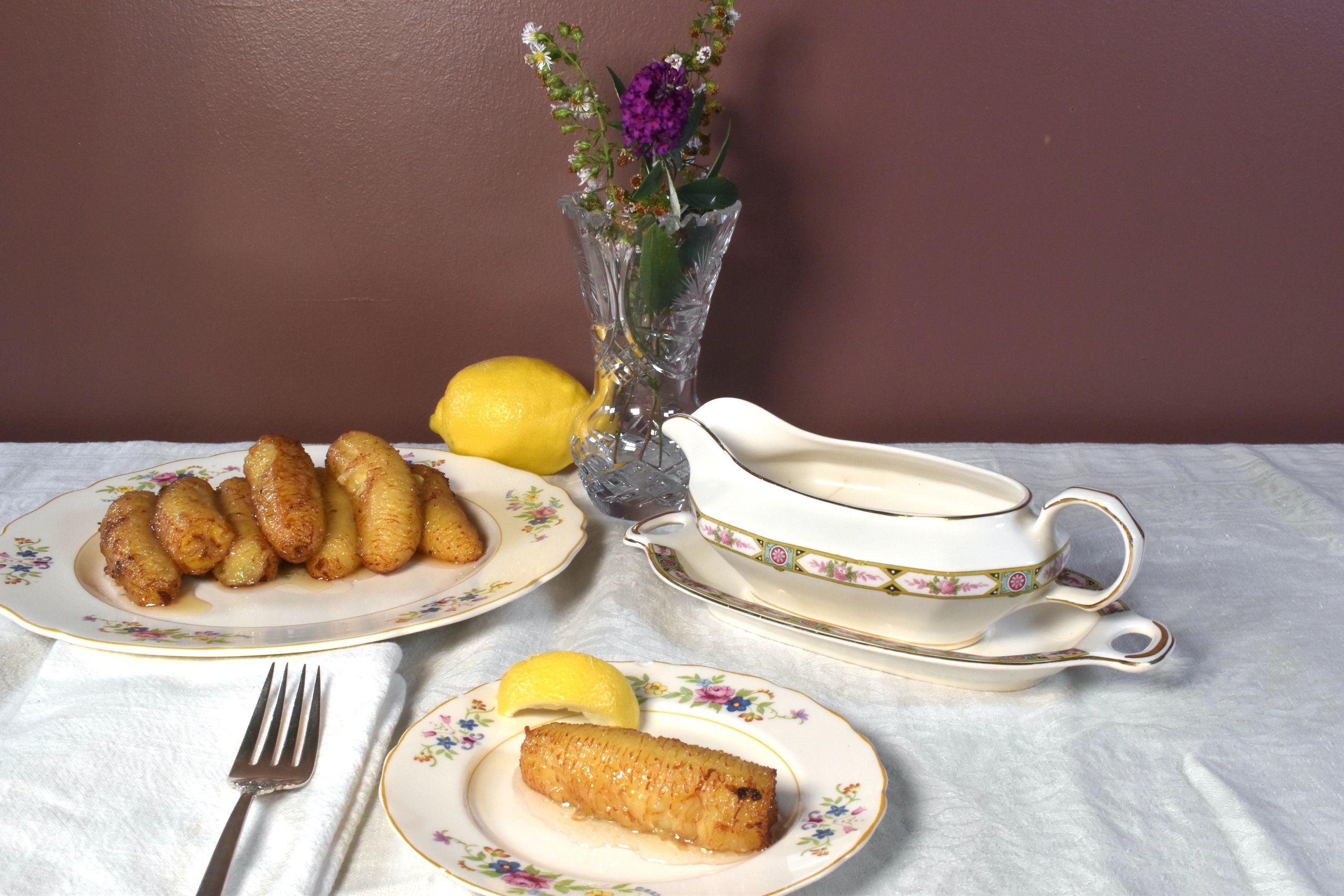 Bananas Fried as Doughnuts
