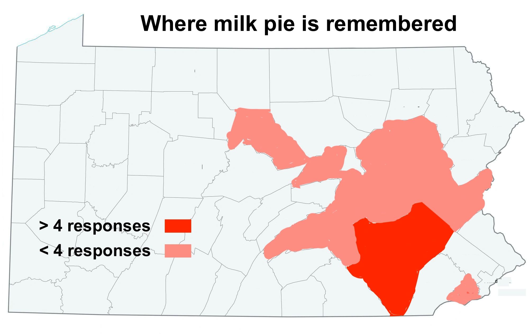 Milk pie in Pennsylvania