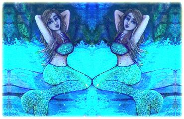 Pisces Duality by Asphalt Mermaid Designs (Stacy Todd) 