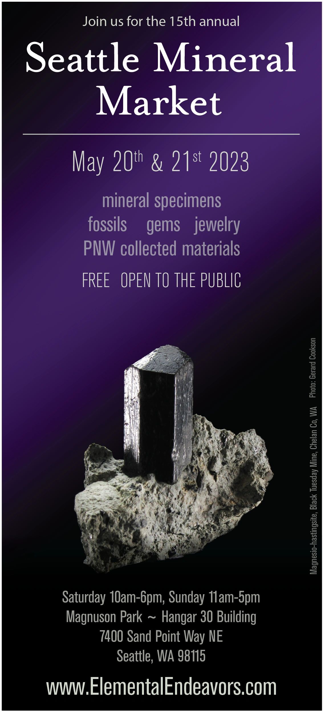 Seattle Mineral Market Evolves!