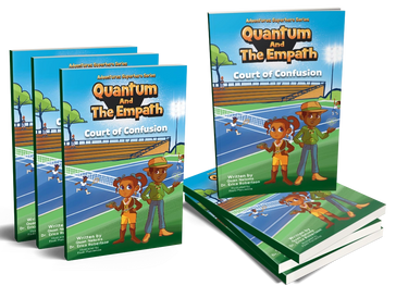 Multiple copies of Quantum and The Empath: Court of Confusion