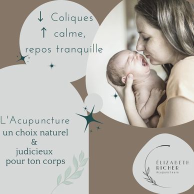 Nouveau-né, colique, irritabilité, calme, douleur ventre, abdomen dure.