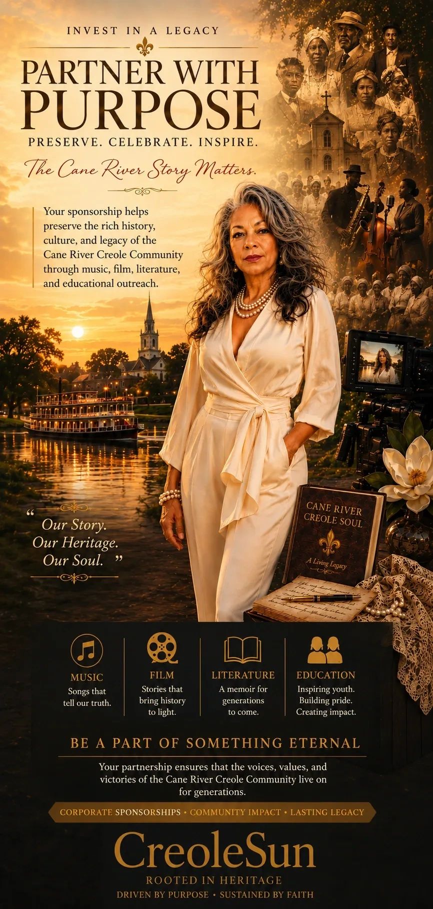Partner With Purpose sponsorship artwork