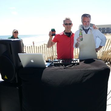 DJ on the Beach