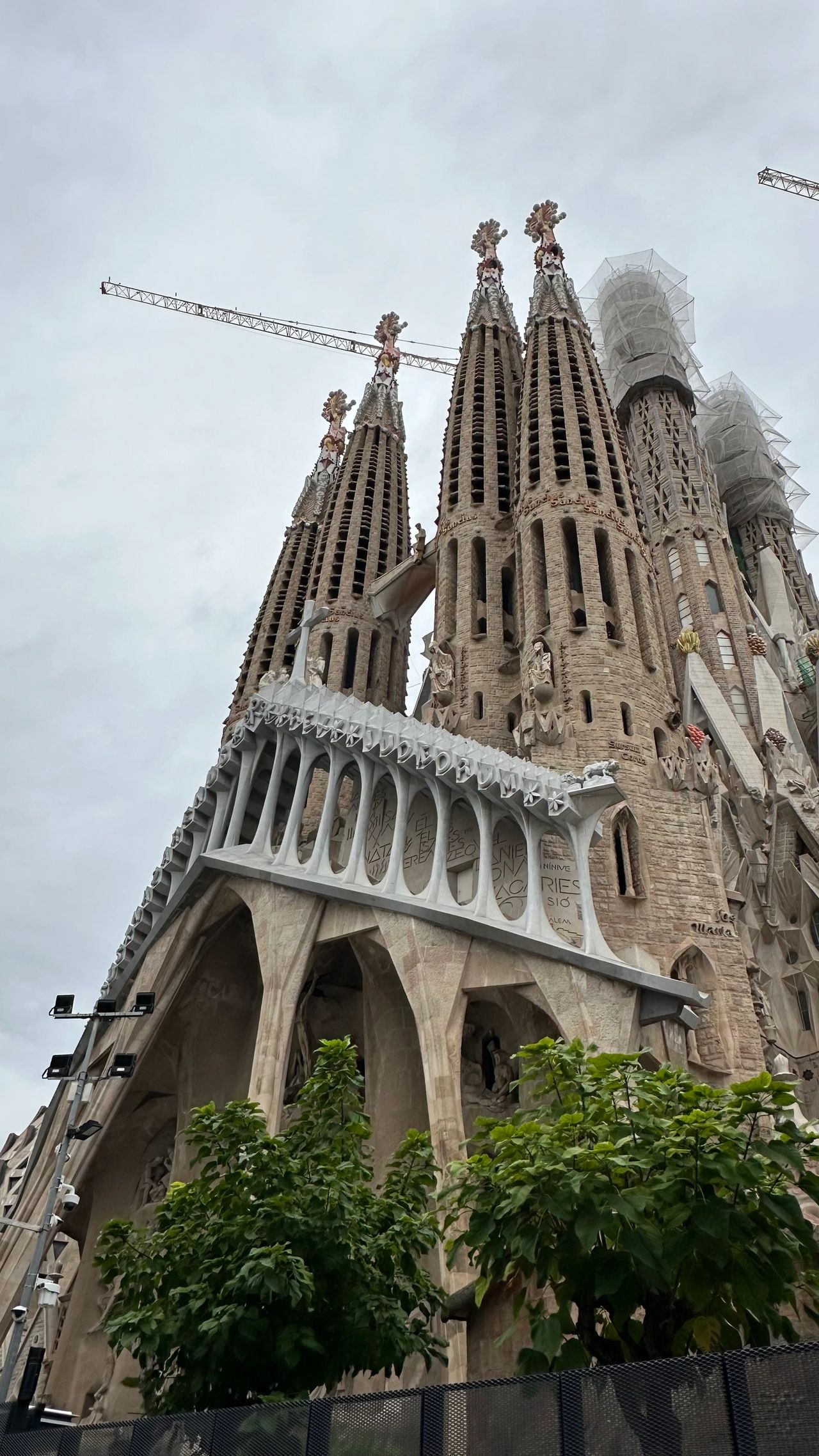 Four Towers of Sagrada Familia Four Towers of Sagrada Familia