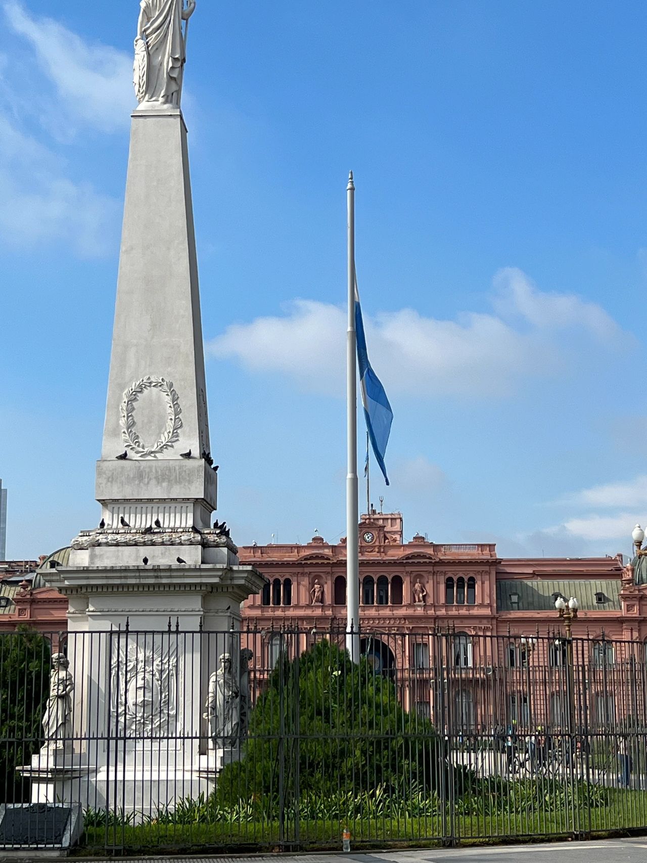Plaza de Mayo is your introduction to Buenos Aires.  The sheer scale of the plaza, the grandeur of the Casa Rosada, the “Pink Palace” where Eva Perón gave her famous speech.  