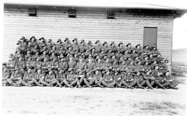 TAMWORTH, NSW. 30 January 1941, 5th Reinforcements 2/1 Infantry Battalion. Manilla Road camp. 