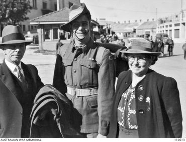 Cpl E F SICKLEN NX15206 7 July 1945 ex POW SYDNEY SHOWGROUND AWM 4114368