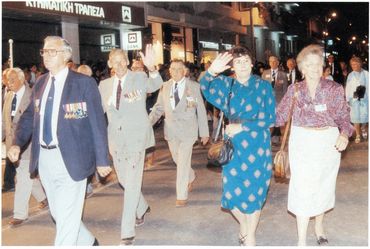 Australian veterans at Rethymnon, Crete 1991 50th Anniversary of the Battle of Crete  (Panayiotakis)