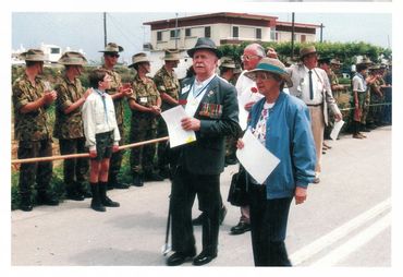 Australian veterans at Rethymnon, Crete 1991 50th Anniversary of the Battle of Crete  (Panayiotakis)