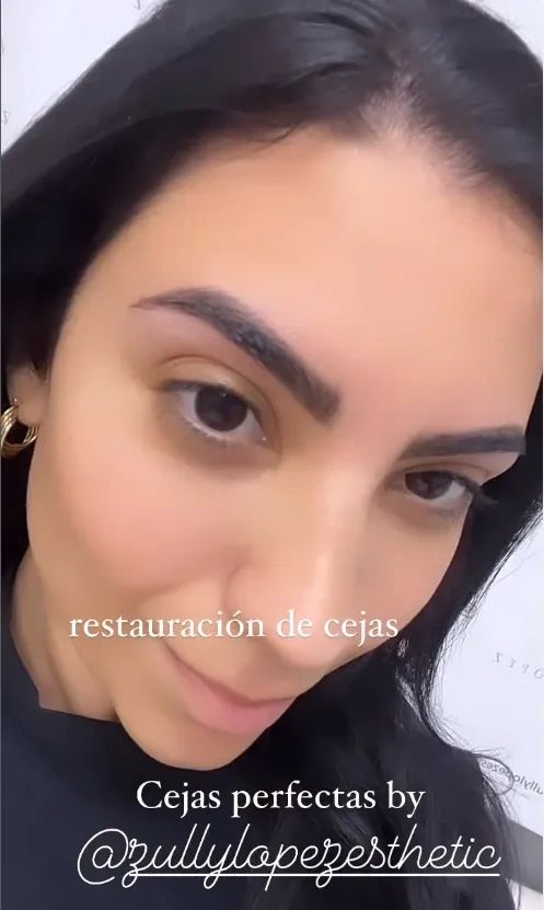 RESTAURACION DE CEJAS POR ZULLY LOPEZ
