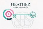 Logo featuring a key and target for Heather Sales Solutions.