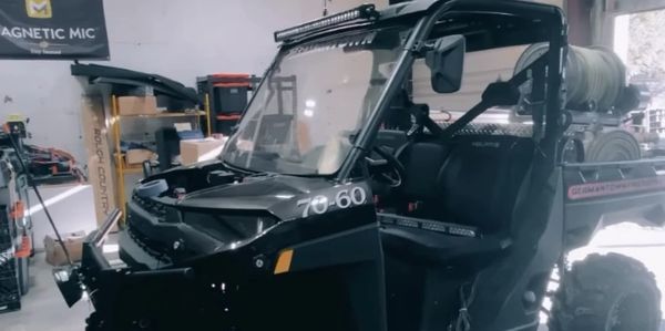 UTV upfitting job done for a local department that needed off road fire fighting capabilities 