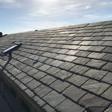 Roof refurbishment. 