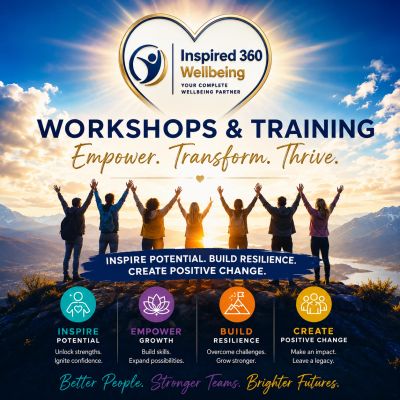 Workshop promoting wellbeing with empowerment, transformation, and thriving.