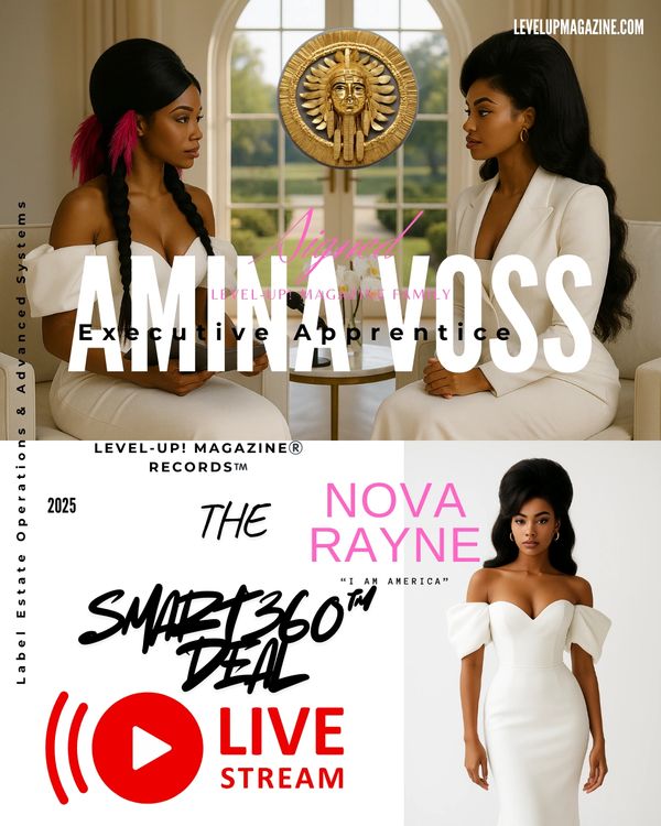 Amina Voss - LEVEL-MAGAZINE®️ Interviews Nova Rayne