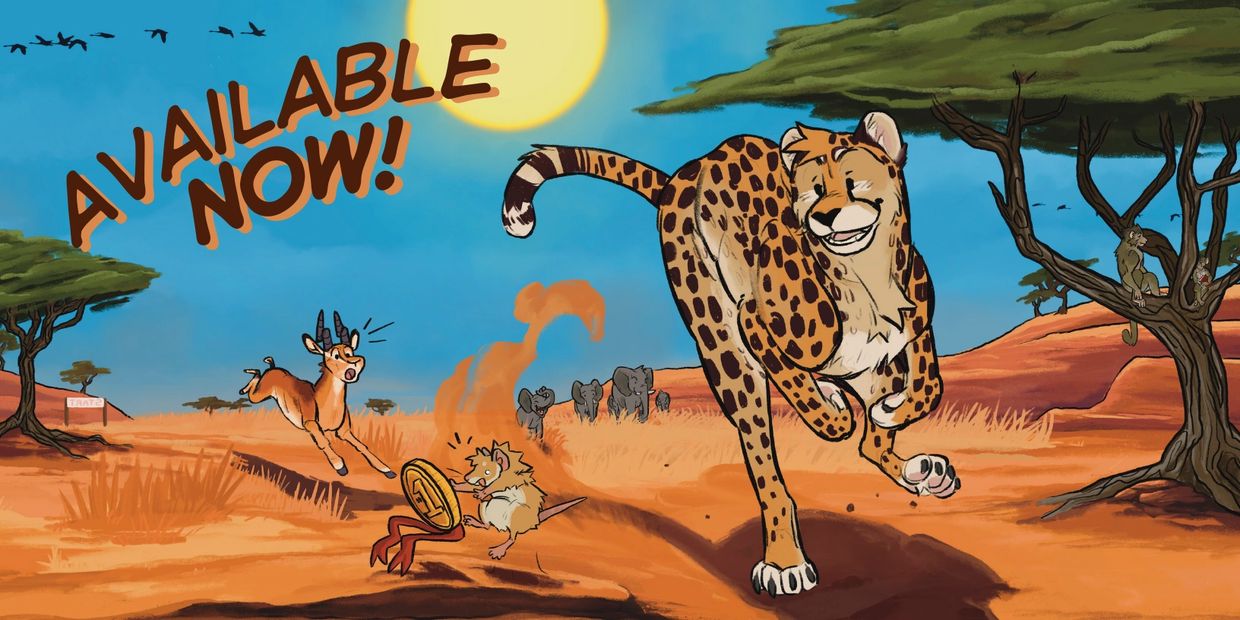 Available Now from Curious Adventures Publishing: Bodhi Cheetah Always Wins 