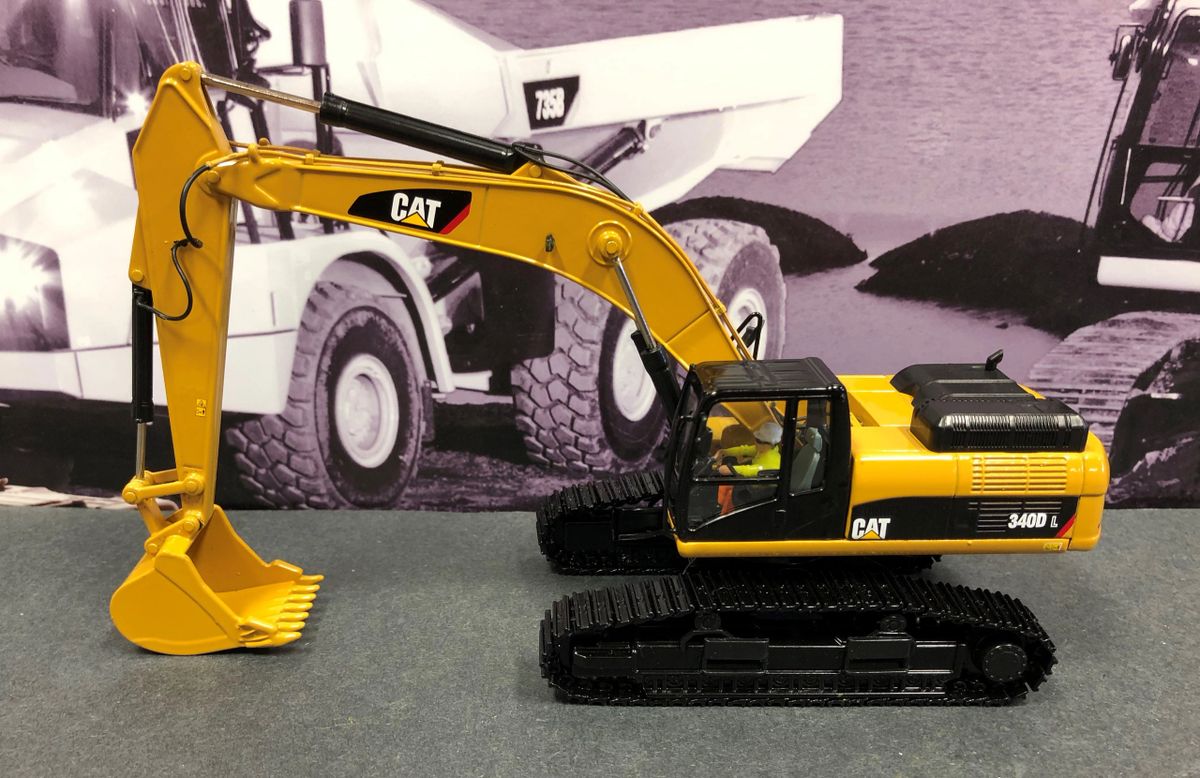 340D L HYDRAULIC EXCAVATOR 1:50 ミニカー CAT 340D L HYDRAULIC