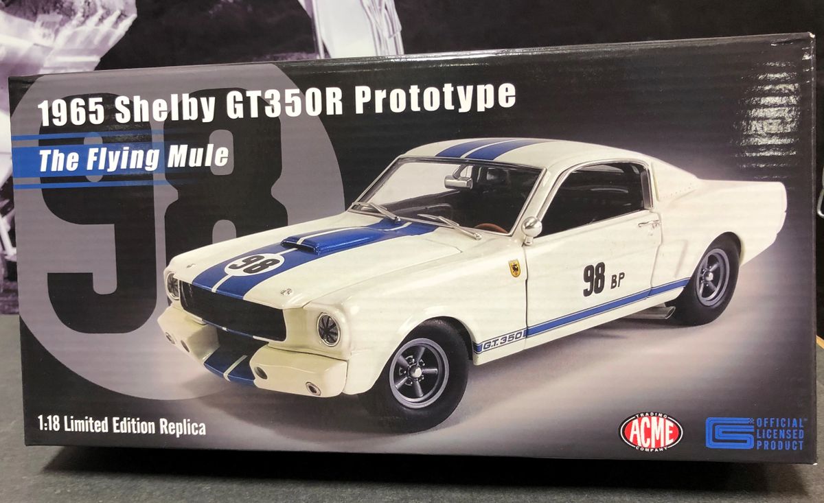 ACME 1/18 - Ford Shelby GT350R 1965 "The Flying Mule" Prototype - Modèle Neuf 1801846
