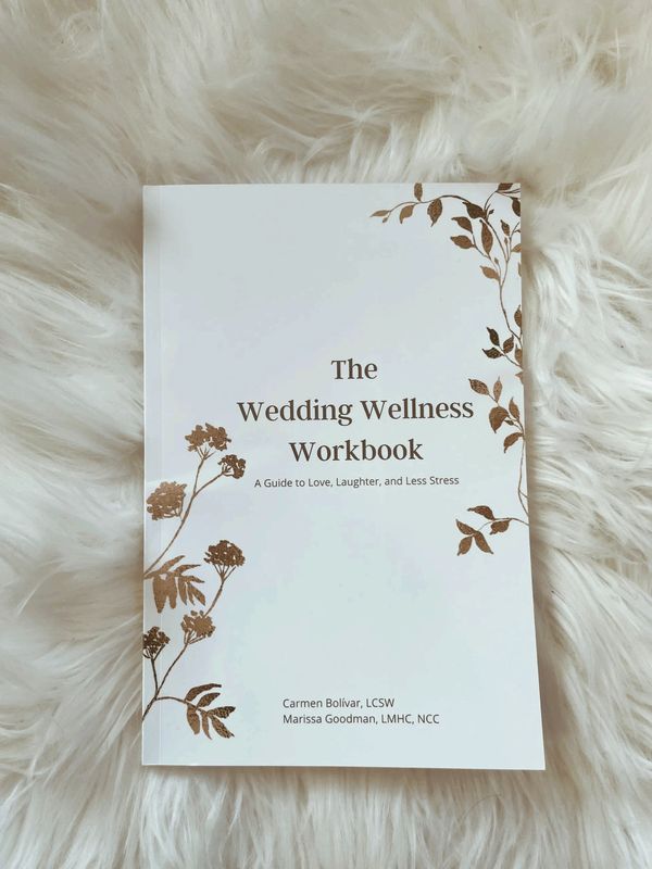 The wedding wellness workbook bride to be engagement gift wedding planning 