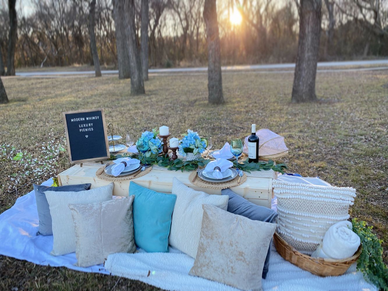 Modern Whimsy Luxury Picnics & Events Luxury Picnic, Events