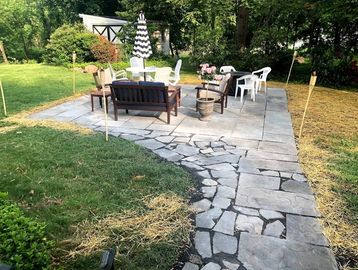 Patio BlueStone Seeding 