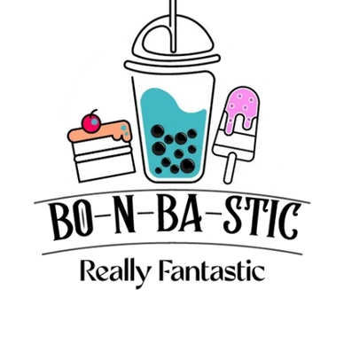 Boba, Cake, Puffs, and Indian flavour sweets.