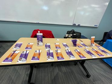 Tabling at a Washington County, OR Resource Fair