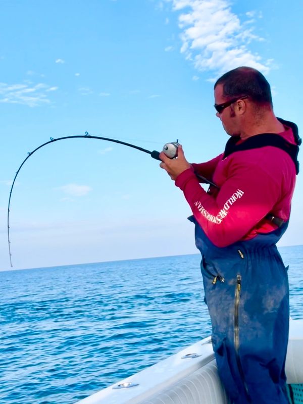 Slow pitch jigging (SPJ)  Bluewater Offshore Charters