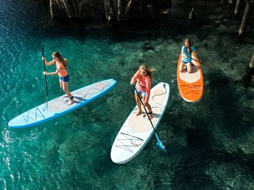 Bachelorette Party on SUP Stand Up Paddle Board