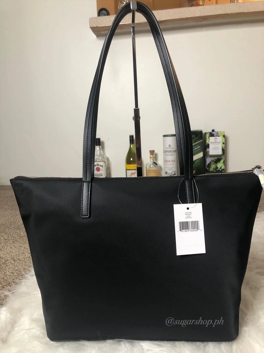 Kate Spade Hayden Top Zip Tote in Black