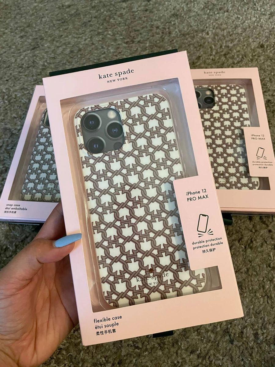 Kate Spade Phone Case for iPhone 12 Pro Max in Spade Link