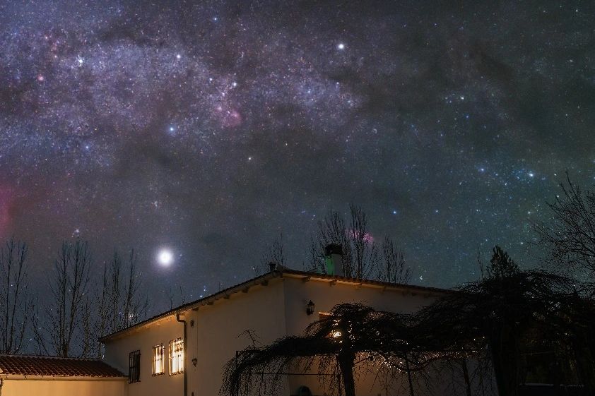 Cielo nocturno. Turismo en Huéscar