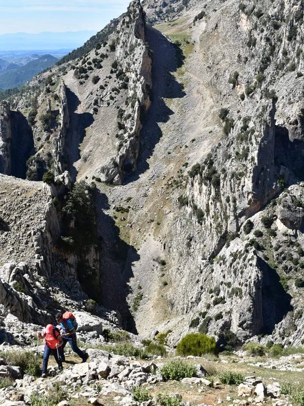Las Margaritas. Sierra de Castril. Rutas de senderismo.