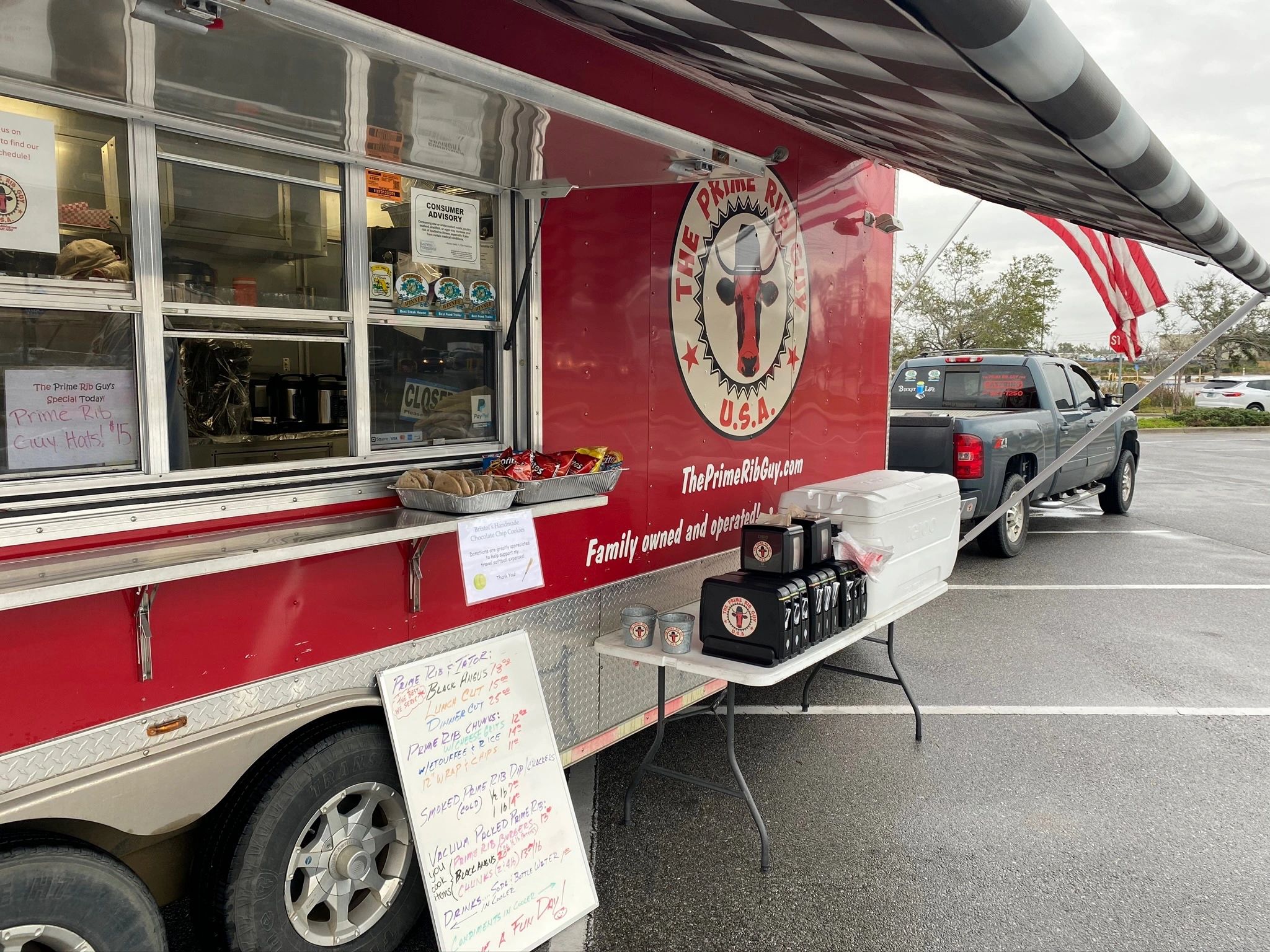 Prime Rib, Food Truck The Prime Rib Guy Panama City, Florida