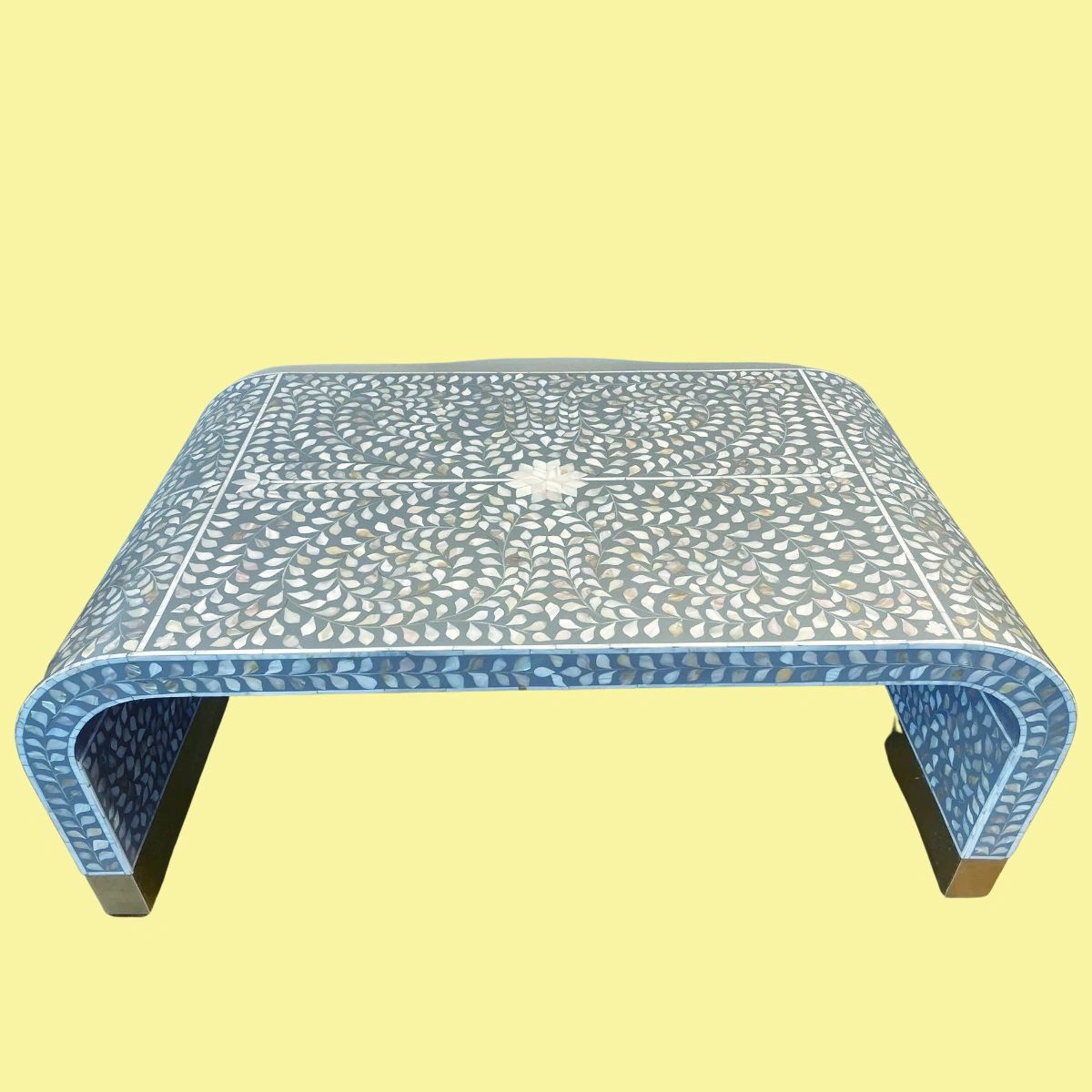 Overhang coffee table